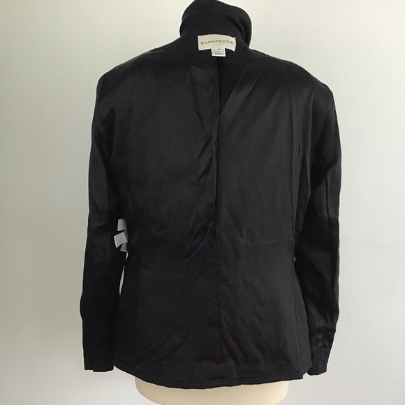 Vintage Evan-Picone worsted wool 4 button USAU made in USA gray blazer. Size 14 - Picture 5 of 10